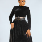 Black Ball Gown