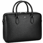 Montblanc Sartorial Document Case (Black Leather Briefcase)